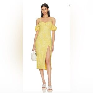 Camila Coelho Clemence Midi Dress- Fits XS/S - NWT - Perfect New Condition